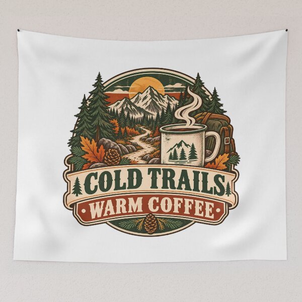 Item preview, Cold Trails Warm Coffee Adventure designed and sold by Thai Vibe Studio.