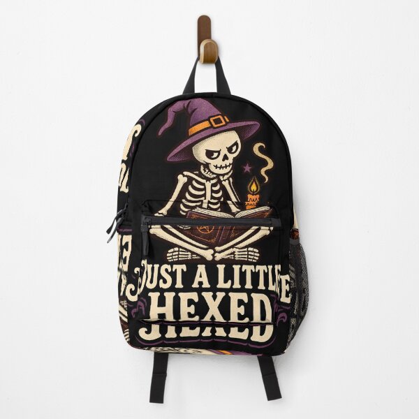 Item preview, Just A Little Hexed Skeleton Reading Spell Book designed and sold by calicito.