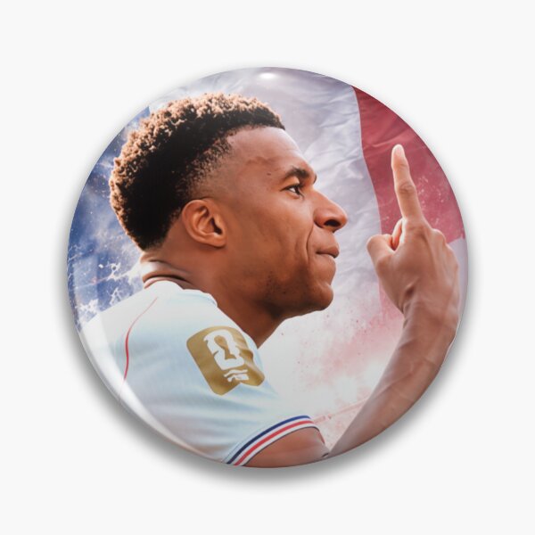 Aperçu de l'œuvre France Football - Affiche de l'équipe nationale Mbappé et Dembélé créée et vendue par trekxtherex.