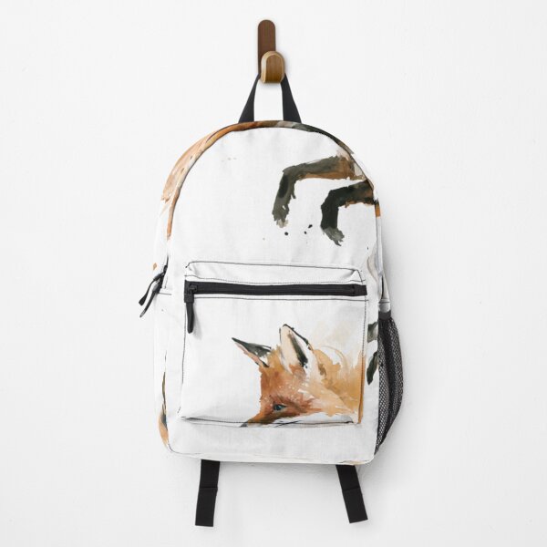 Item preview, Watercolor Leaping Fox  designed and sold by VelvetMeadow.