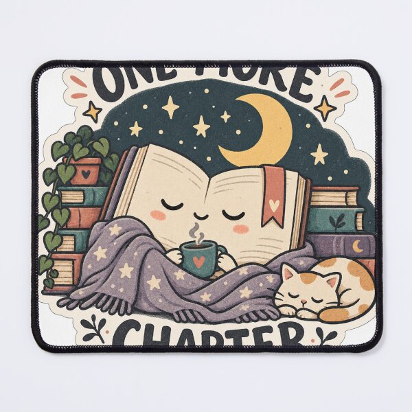 Item preview, One More Chapter Book Lover designed and sold by sublidesign.