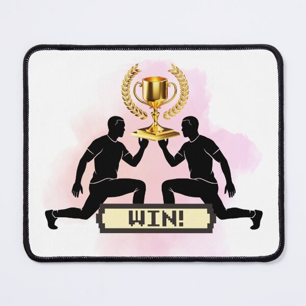 Item preview, Teamwork Victory Trophy Winner Retro Pixel Art Design designed and sold by Palette _Vibes.