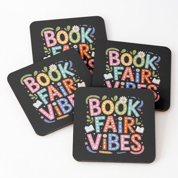 Item preview, Book Fair Vibes Colorful Hand Lettered Book Lover Gift designed and sold by Maniutek.