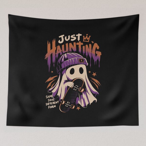 Item preview, Just Haunting Ghost Skateboard designed and sold by Detllustration_STD.