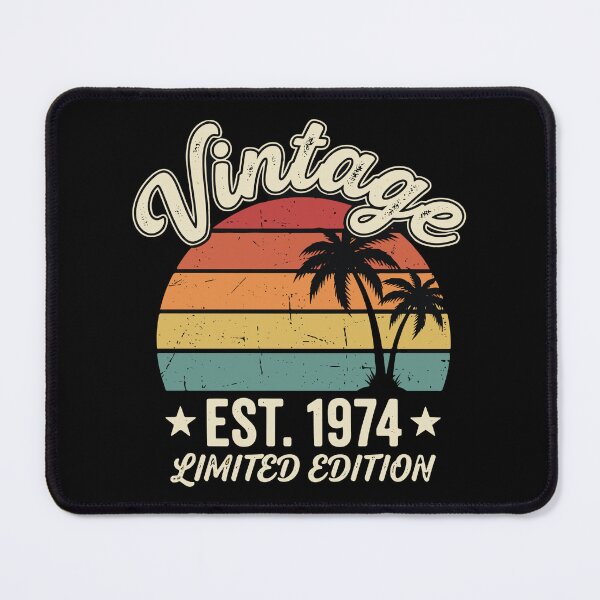 Item preview, Vintage Est. 1974 Limited Edition Birthday Birth Year Men Women designed and sold by SofiBlair.
