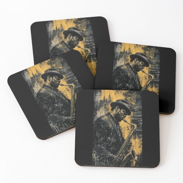 Item preview, Saxophonist. Retro style. designed and sold by MagelliShop.