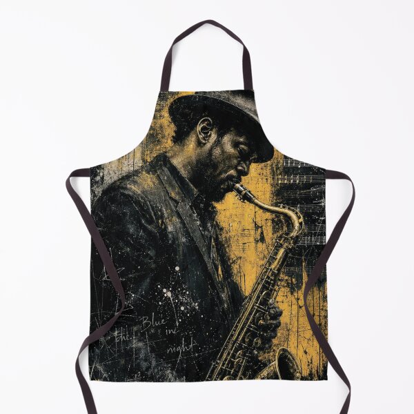 Item preview, Saxophonist. Retro style. designed and sold by MagelliShop.