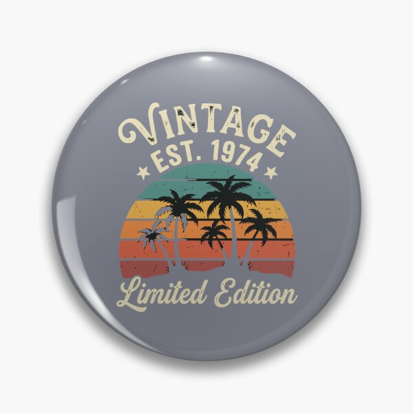 Item preview, Vintage Est. 1974 Limited Edition 50th Birthday Born In 1974  designed and sold by SofiBlair.