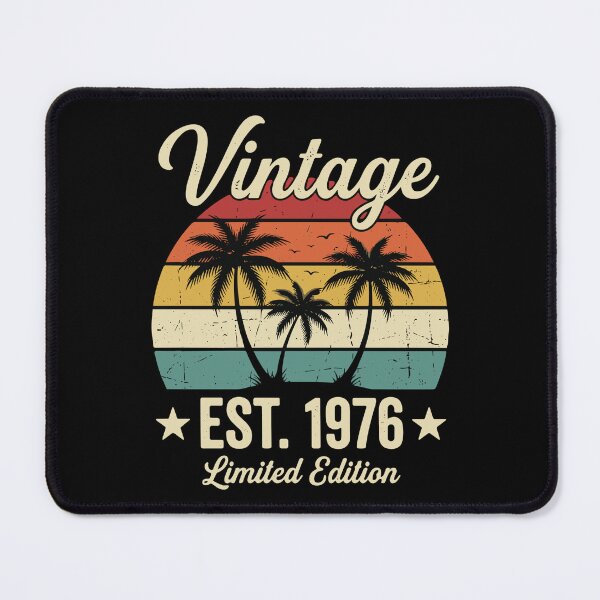 Item preview, Vintage EST. 1976 Limited Edition Born In Year Birthday designed and sold by SofiBlair.