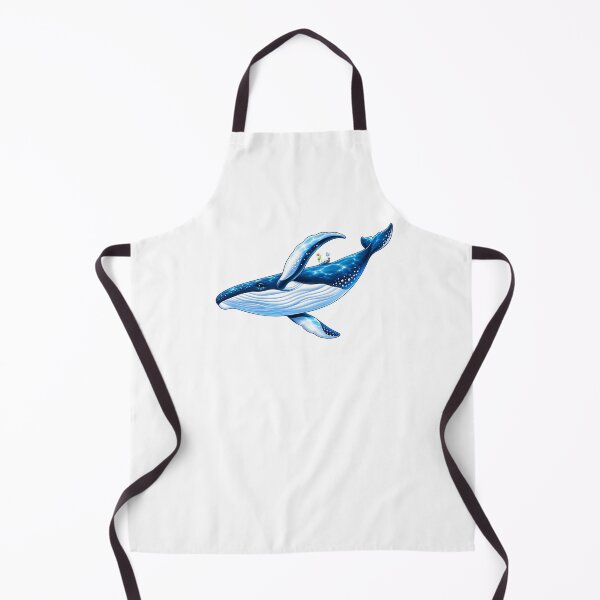 Item preview, Namaloue Blue Ocean Whale designed and sold by cheznamaloue.