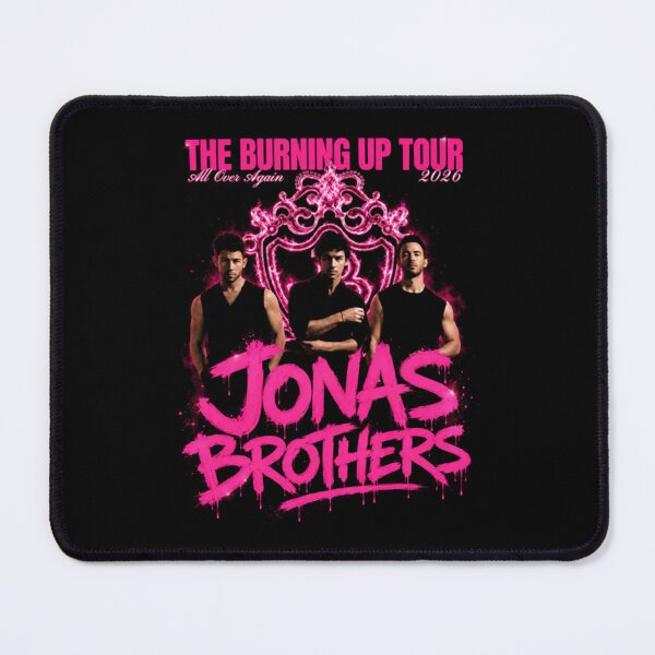 Item preview, Burning Up Jonas Brothers Concert Dates Tour 2026 designed and sold by MAClt3Art.