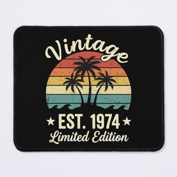 Item preview, Vintage Est. 1974 Limited Edition Fiftieth Birthday Born In 1974 designed and sold by SofiBlair.