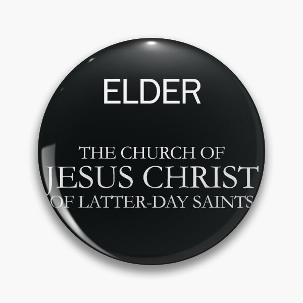 Item preview, Elder Missionary Name Tag designed and sold by Subject to Design.