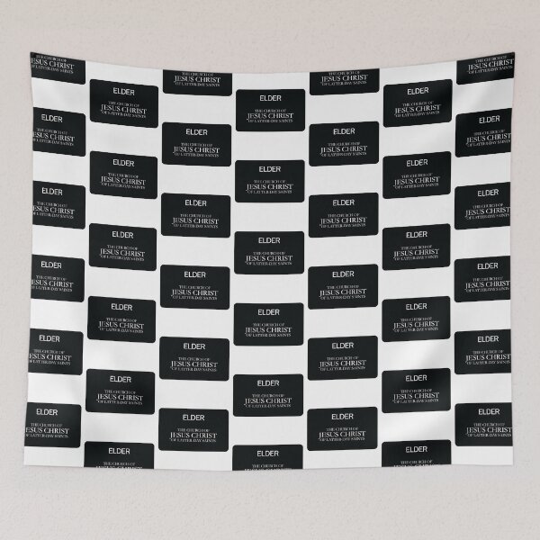 Item preview, Elder Missionary Name Tag designed and sold by Subject to Design.