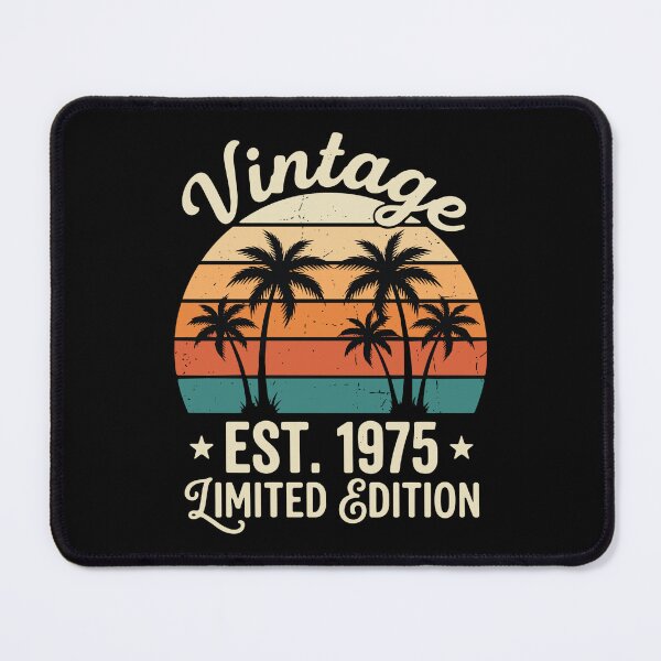 Item preview, Vintage Est 1975 Limited Edition Forty Ninth Birthday Men Women Born In 1975 designed and sold by SofiBlair.