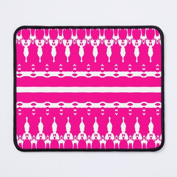 Item preview, Hot Pink Ikat Tribal Repeat Pattern designed and sold by MigWhimsy.