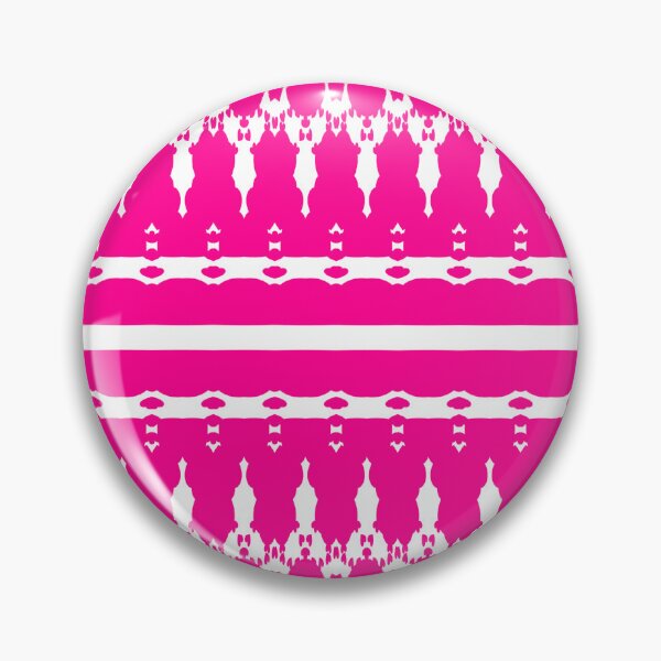 Item preview, Hot Pink Ikat Tribal Repeat Pattern designed and sold by MigWhimsy.