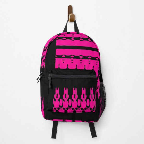 Item preview, Hot Pink Ikat Tribal Repeat Pattern designed and sold by MigWhimsy.