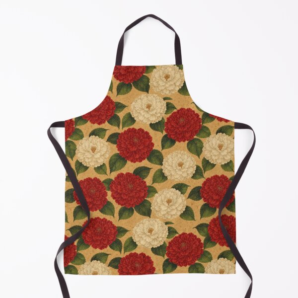 Item preview, Vintage Japanese Camellia Pattern designed and sold by cbfineart.
