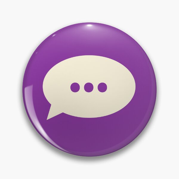 Item preview, Awaiting response... Typing speech bubble designed and sold by avoid peril.