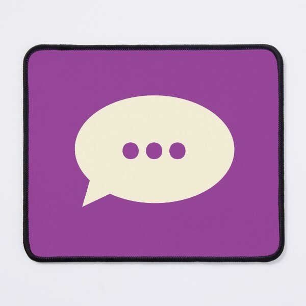 Item preview, Awaiting response... Typing speech bubble designed and sold by avoid peril.