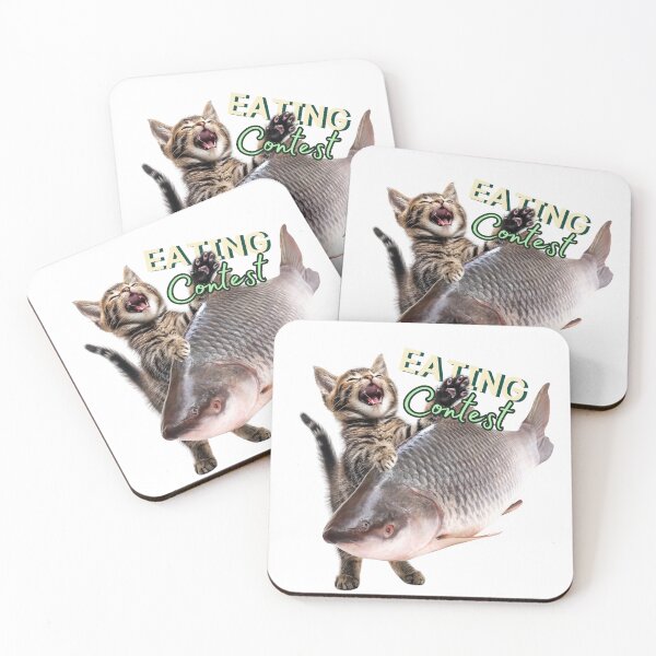 Item preview, Kitten Eating Contest Champion designed and sold by KittenCountry.