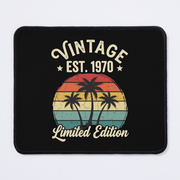 Item preview, Vintage Est. 1970 Limited Edition 54th Birthday Retro Born 1970 designed and sold by SofiBlair.