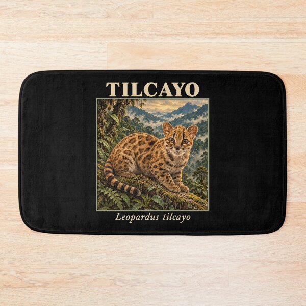 Item preview, Tilcayo Leopardus Tilcayo Wild Cat Zoology Bolivia Wildlife designed and sold by Eh Plus Designs.