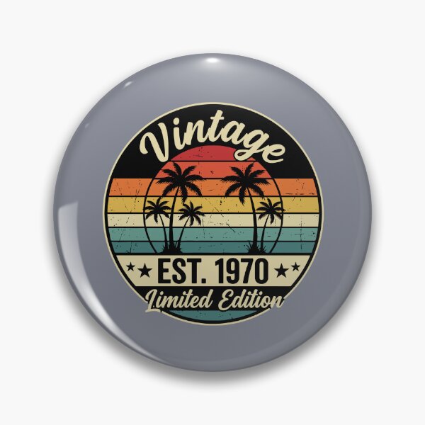 Item preview, Vintage Est. 1970 Limited Edition Born 1970 Birthday Retro  designed and sold by SofiBlair.