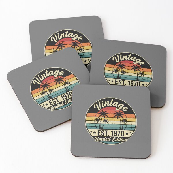 Item preview, Vintage Est. 1970 Limited Edition Born 1970 Birthday Retro  designed and sold by SofiBlair.