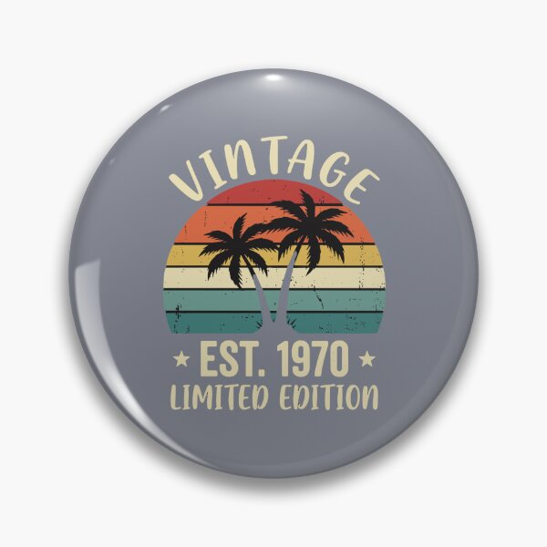Item preview, Vintage Est. 1970 Limited Edition Born 1970 Birthday  designed and sold by SofiBlair.