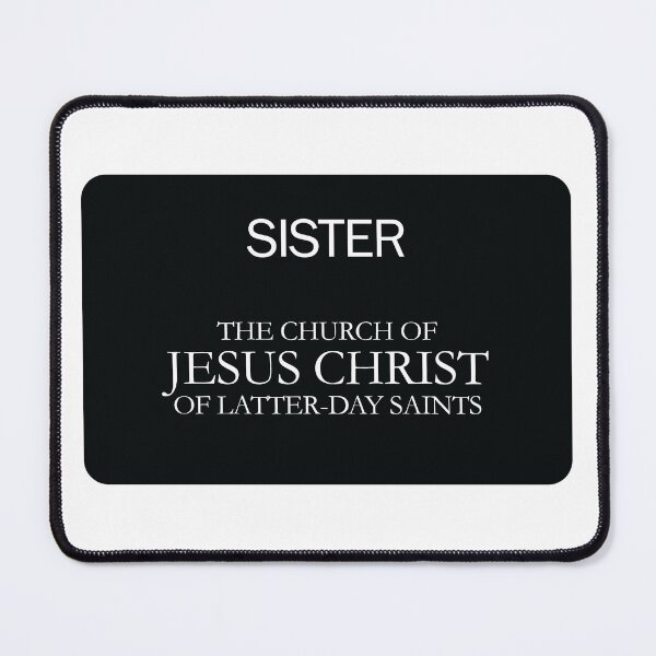 Item preview, Sister Missionary Name Tag designed and sold by Subject to Design.