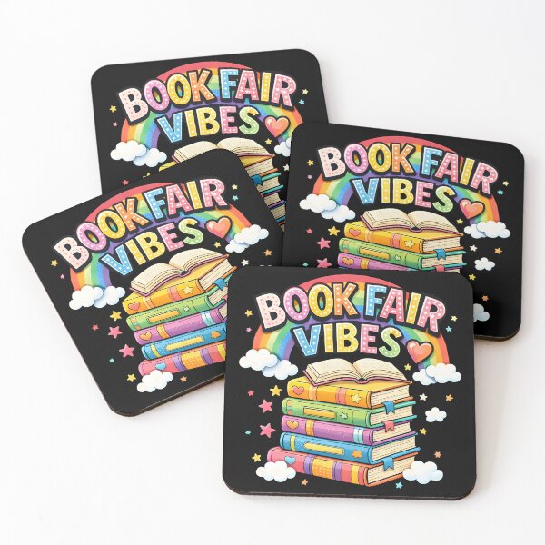 Item preview, Book Fair Vibes Rainbow Book Stack Reading Lover Gift designed and sold by Maniutek.