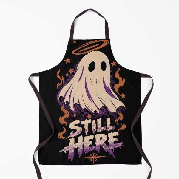 Item preview, Still Here Ghost Halloween designed and sold by Detllustration_STD.