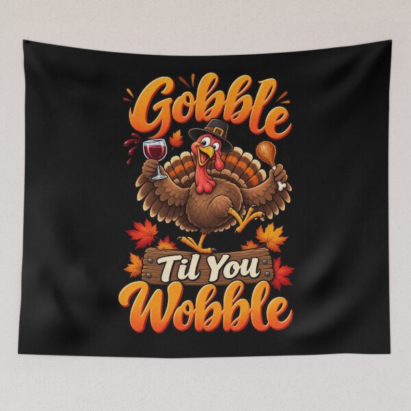 Item preview, Gobble Til You Wobble designed and sold by RockitBaby.