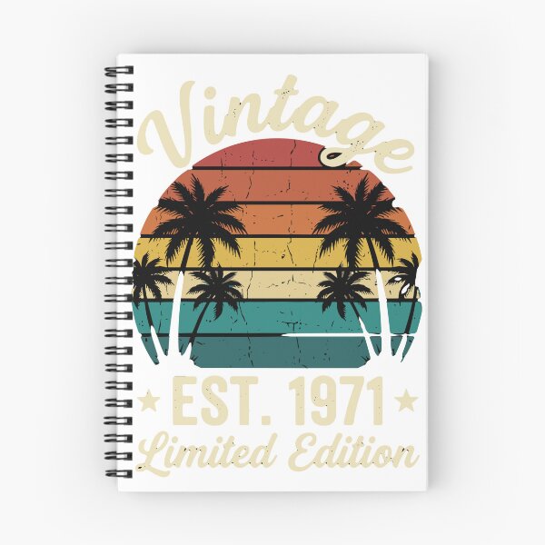 Item preview, Vintage Est. 1971 Limited Edition Birthday Born 1971 Men Women  designed and sold by SofiBlair.