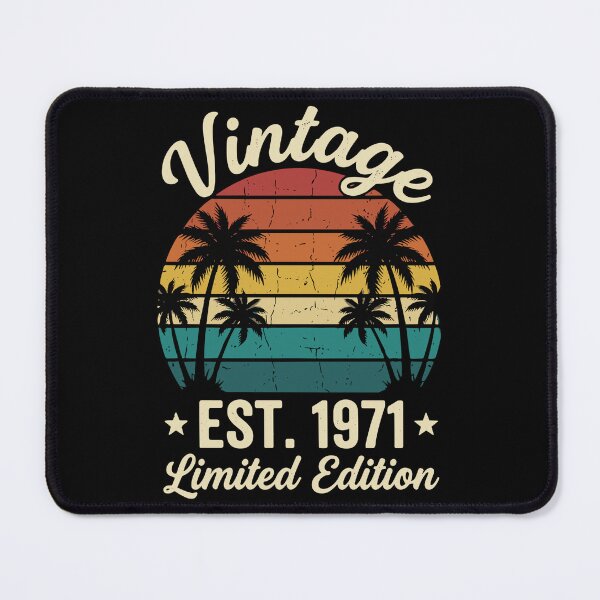 Item preview, Vintage Est. 1971 Limited Edition Birthday Born 1971 Men Women designed and sold by SofiBlair.