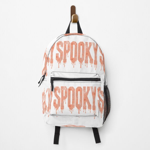 Item preview, Spooky Floral Lace Slime Dripping Orange Halloween Typography Art    designed and sold by DesignArtist.ia.