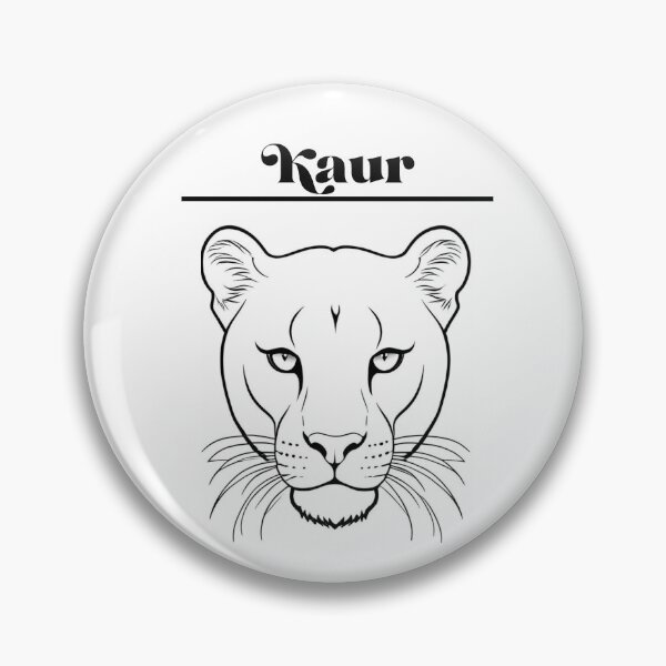 Item preview, Kaur Sikh T- shirt with lioness designed and sold by Mitti Di Khushboo.