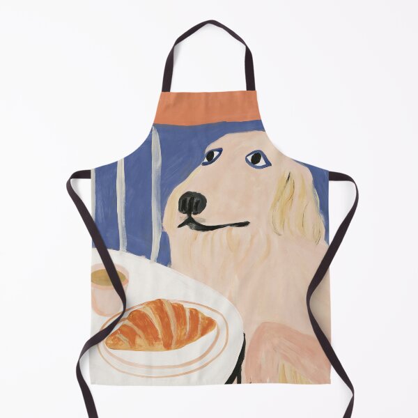 Item preview, Cafe Dog Croissant designed and sold by VelvetMeadow.