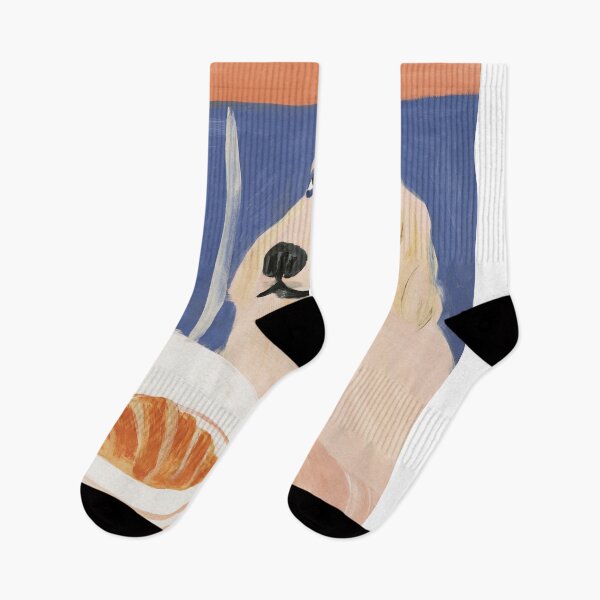 Item preview, Cafe Dog Croissant designed and sold by VelvetMeadow.