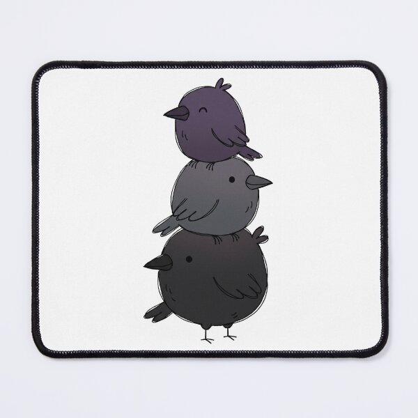 Item preview, Cheerfully Stacked Crows designed and sold by AliveStyle.