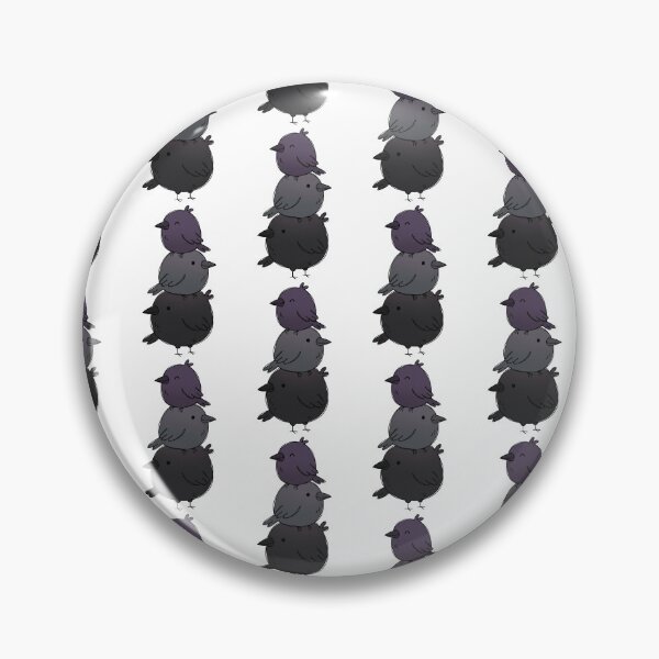 Item preview, Cheerfully Stacked Crows designed and sold by AliveStyle.