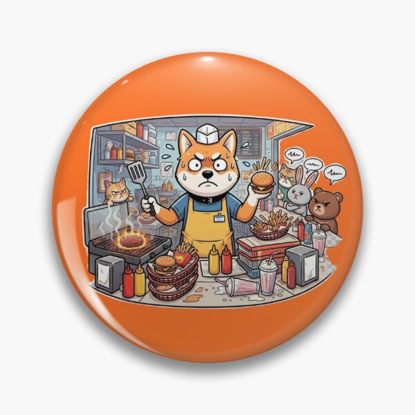 Item preview, Overworked cooking dog designed and sold by BiaSMartins.