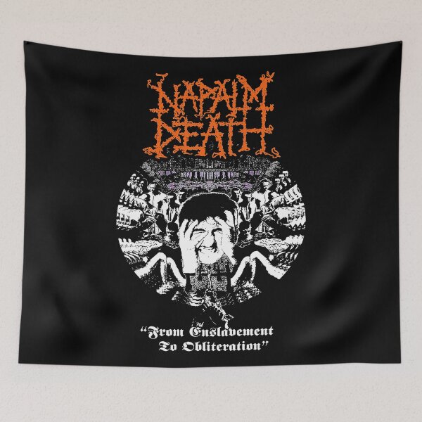 Item preview, Napalm Death From Enslavement To Oblitheration designed and sold by georgeweigan.
