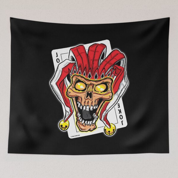 Item preview, Skull Jester on Joker Card designed and sold by eShirtLabs.