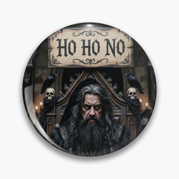 Item preview, Ho Ho No Dark Yule Warlord designed and sold by CyndiEpps.
