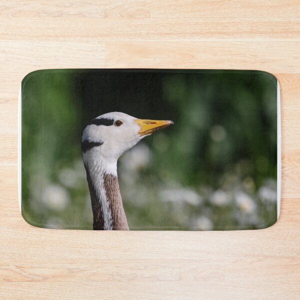 Item preview, Bar headed goose in daisies designed and sold by GreyFeatherPhot.