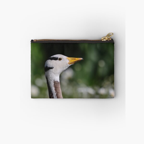 Item preview, Bar headed goose in daisies designed and sold by GreyFeatherPhot.