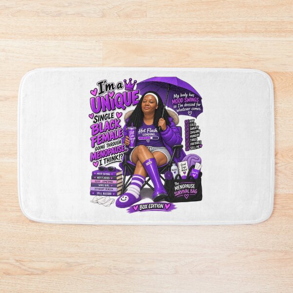 Item preview, I’m a Unique Single Black Female Going Through Menopause – BOX Edition designed and sold by KBOX CULTURE WEAR.